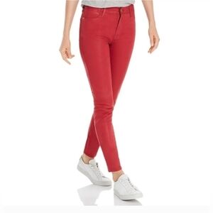 NEW Frame Le High Women's Red Skinny Jeans
